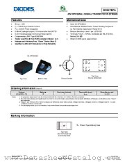 BC847BFA-7B datasheet pdf Diodes