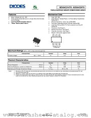 BZX84C33TS-7-F datasheet pdf Diodes