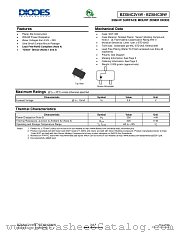 BZX84C4V7W-7-F datasheet pdf Diodes