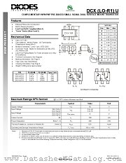 DCX122LU-7-F datasheet pdf Diodes