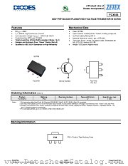 FCX558TA datasheet pdf Diodes