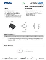 FCX591 datasheet pdf Diodes