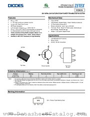 FCX619TA datasheet pdf Diodes