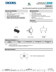 FMMT6520 datasheet pdf Diodes