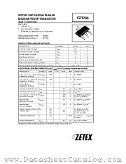 FZT755 datasheet pdf Diodes