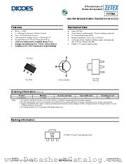 FZT955 datasheet pdf Diodes