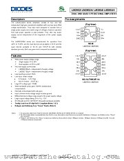 LM2902T14-13 datasheet pdf Diodes