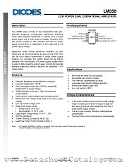 LM358S-13 datasheet pdf Diodes