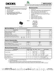 MMBD3004BRM-7 datasheet pdf Diodes