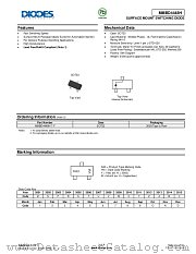 MMBD4448H-7-F datasheet pdf Diodes