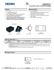 MMBT3904FA datasheet pdf Diodes