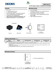 MMBT3904FZ datasheet pdf Diodes