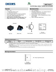 MMBT3906FZ datasheet pdf Diodes