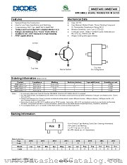 MMBTA05-7-F datasheet pdf Diodes