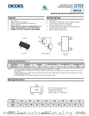 MMBTA28-7-F datasheet pdf Diodes