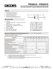 PR2002G-T datasheet pdf Diodes