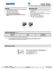 RS3G-13-F datasheet pdf Diodes