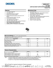 SBR2A40P1-7 datasheet pdf Diodes