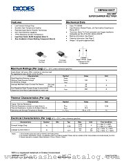 SBR60A100CT-G datasheet pdf Diodes