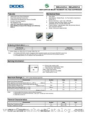 SMAJ33CA-13-F datasheet pdf Diodes