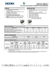 SMAT70A-13-F datasheet pdf Diodes
