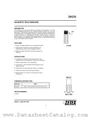 ZMZ20 datasheet pdf Diodes