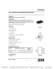 ZVP4525G datasheet pdf Diodes