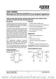 ZXCL300E5TA datasheet pdf Diodes