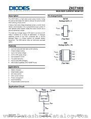 ZXCT1009FTA datasheet pdf Diodes