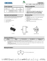 ZXM61P02FTA datasheet pdf Diodes