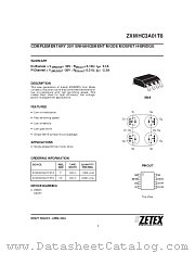 ZXMHC3A01T8 datasheet pdf Diodes