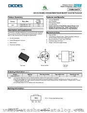 ZXMN10A07Z datasheet pdf Diodes