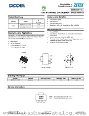 ZXMN10A11G datasheet pdf Diodes