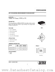 ZXMN3A02N8TC datasheet pdf Diodes