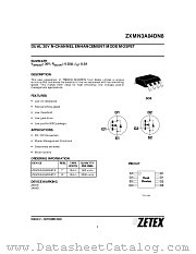 ZXMN3A04DN8 datasheet pdf Diodes