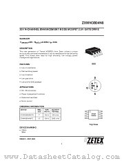 ZXMN3B04N8 datasheet pdf Diodes
