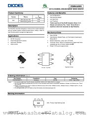 ZXMN6A08E6TA datasheet pdf Diodes
