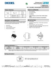 ZXMP3A16GTA datasheet pdf Diodes