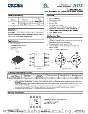 ZXMP6A17DN8TA datasheet pdf Diodes
