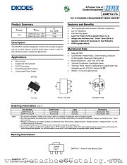 ZXMP7A17G datasheet pdf Diodes