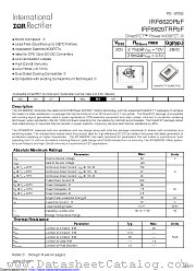 IRF6620TR1PBF datasheet pdf International Rectifier