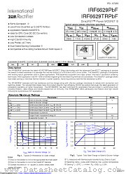 IRF6629TRPBF datasheet pdf International Rectifier