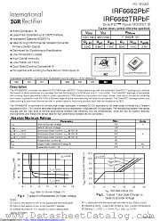 IRF6662TR1PBF datasheet pdf International Rectifier