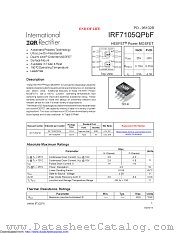 IRF7105Q datasheet pdf International Rectifier