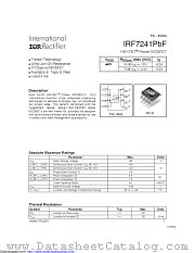 IRF7241TRPBF datasheet pdf International Rectifier