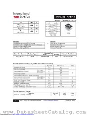 IRF7316PBF-1 datasheet pdf International Rectifier