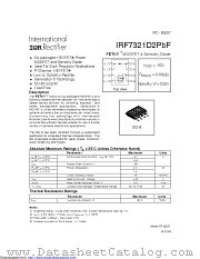 IRF7321D2TRPBF datasheet pdf International Rectifier