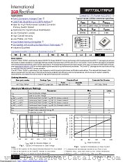 IRF7739L1TRPBF datasheet pdf International Rectifier