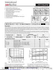 IRF7749L2 datasheet pdf International Rectifier