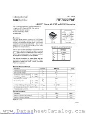 IRF7822TRPBF datasheet pdf International Rectifier